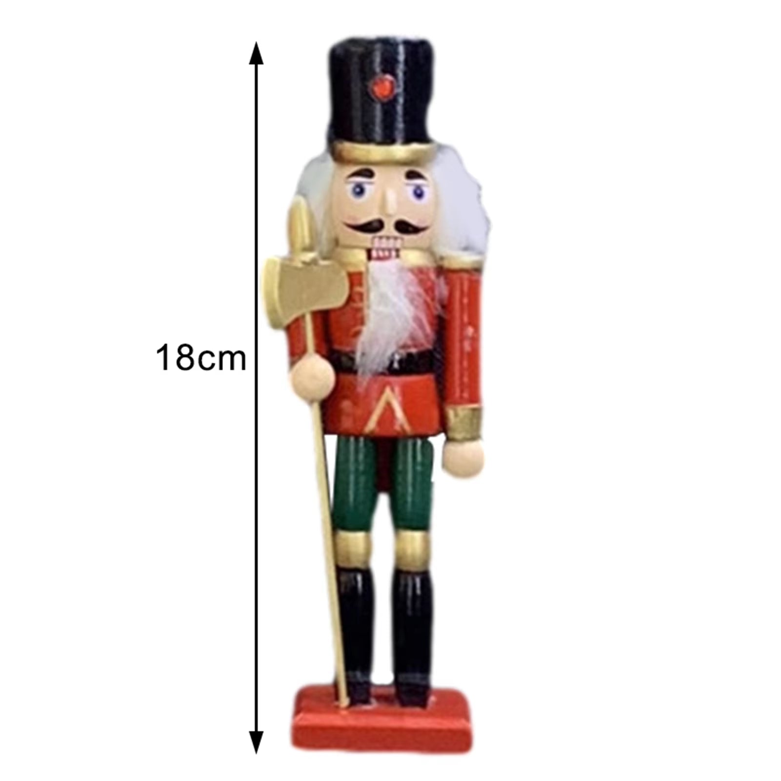 25/35CM Classic American Nutcracker Soldier Wooden Handcraft Nutcracker Puppet Desktop Ornament 2022NEW Year Christmas Gift Doll