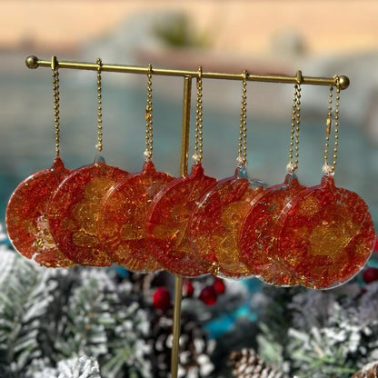 Resin Christmas Ornament, Some Nt 7Pcs, Resin Christmas Tree Toys, Resin Art, Christmas Decor, Christmas Gifts, Handmade