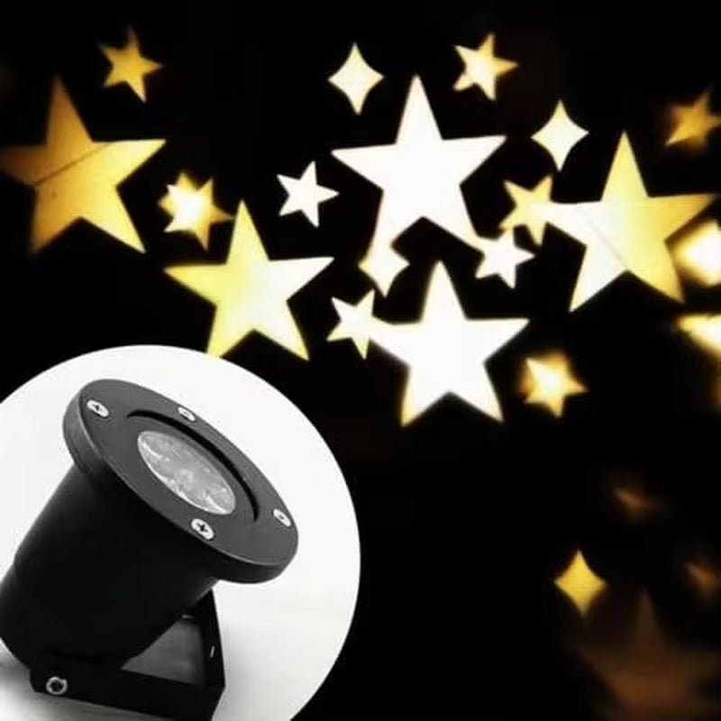 Lightess Christmas Projector Light Star Moving Holiday Decorations Outdoor Indoor Decor LED Landscape Projection Spotlight