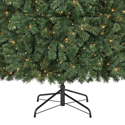 7.5 Ft. Pre-Lit LED Festive Pine Artificial Christmas Tree